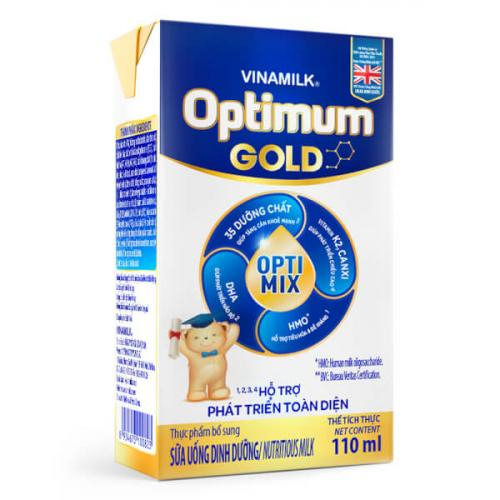 Sữa Bột Pha Sẵn Optimum Gold Hộp 110ml (Thùng 48 Hộp)